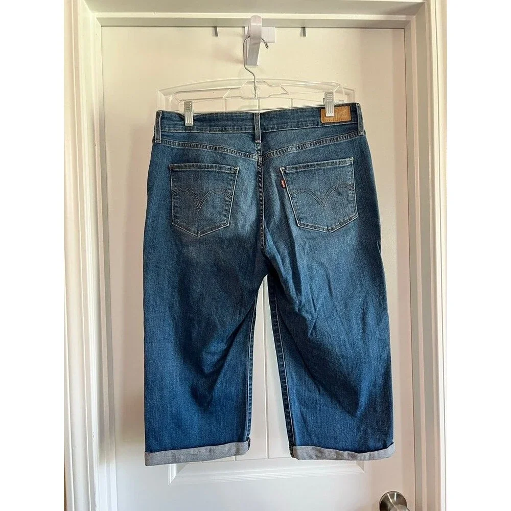 Levi's Women's Denim Long Shorts Size 12